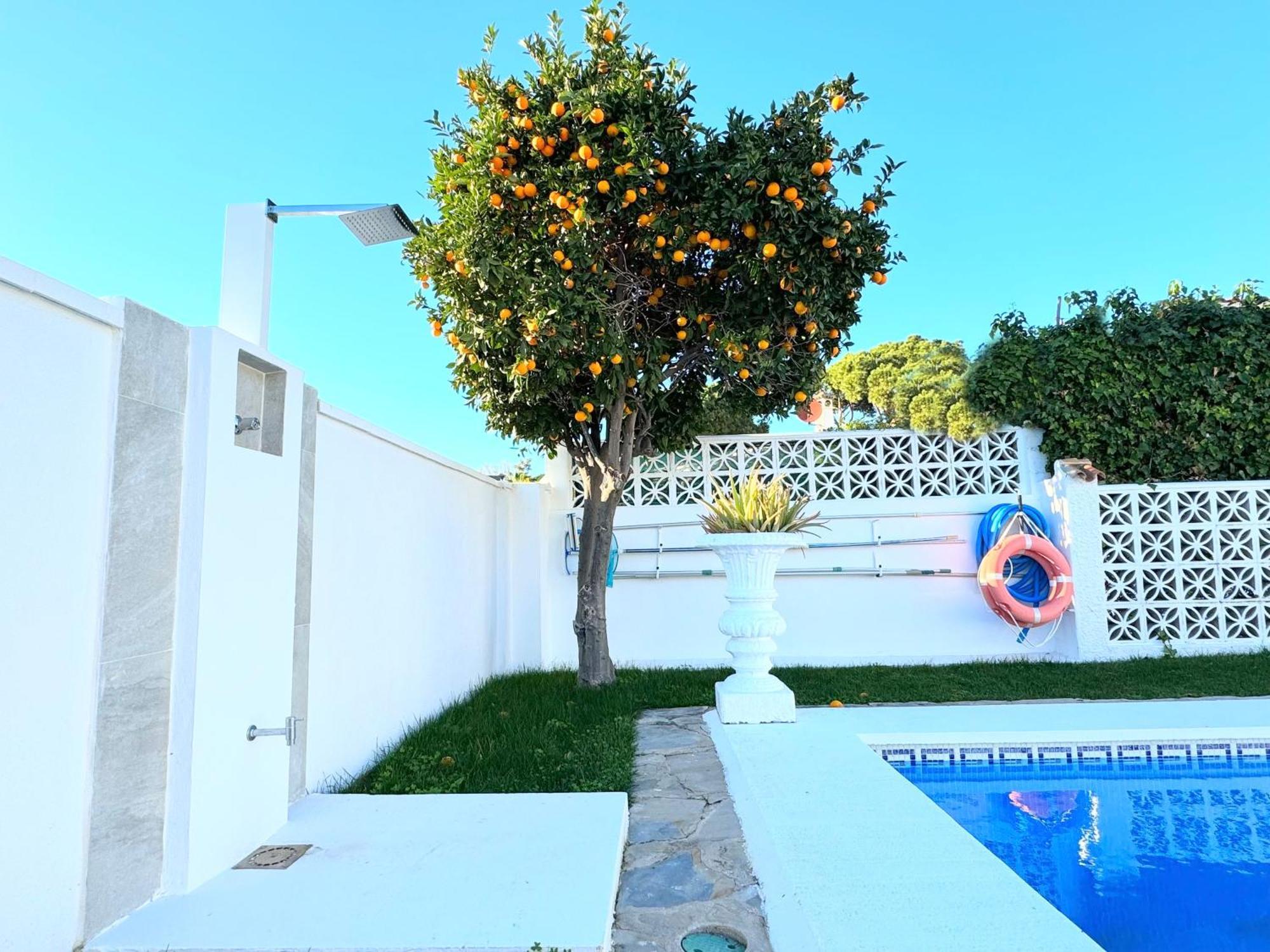 Villa Casacara Marbella Beachside Costabella -Spain Kültér fotó
